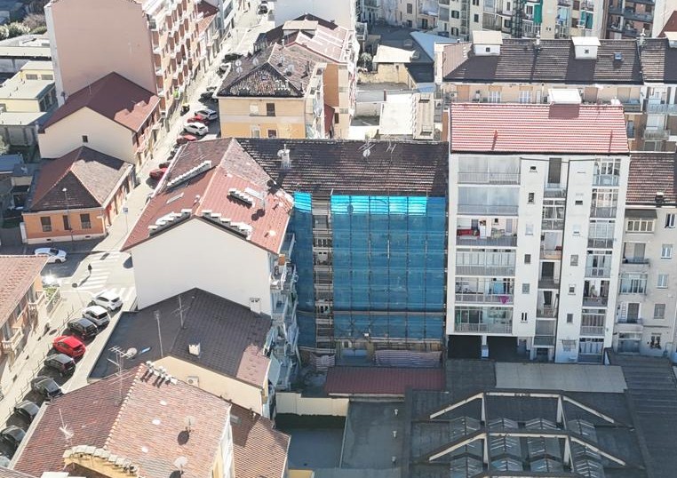 Condominio VIA USSEGLIO 16 - 18 TORINO - LATO CORTILE